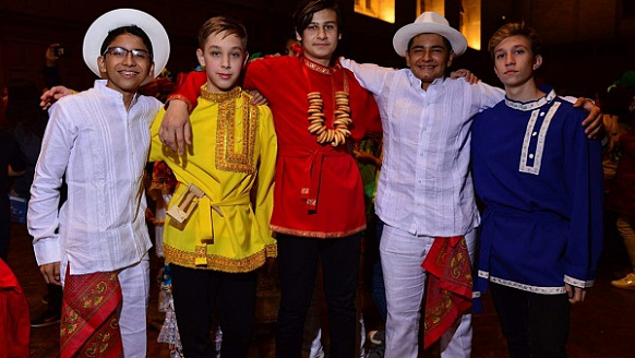Выступление ученика школы-пансиона Malta Crown на конкурсе  International Night